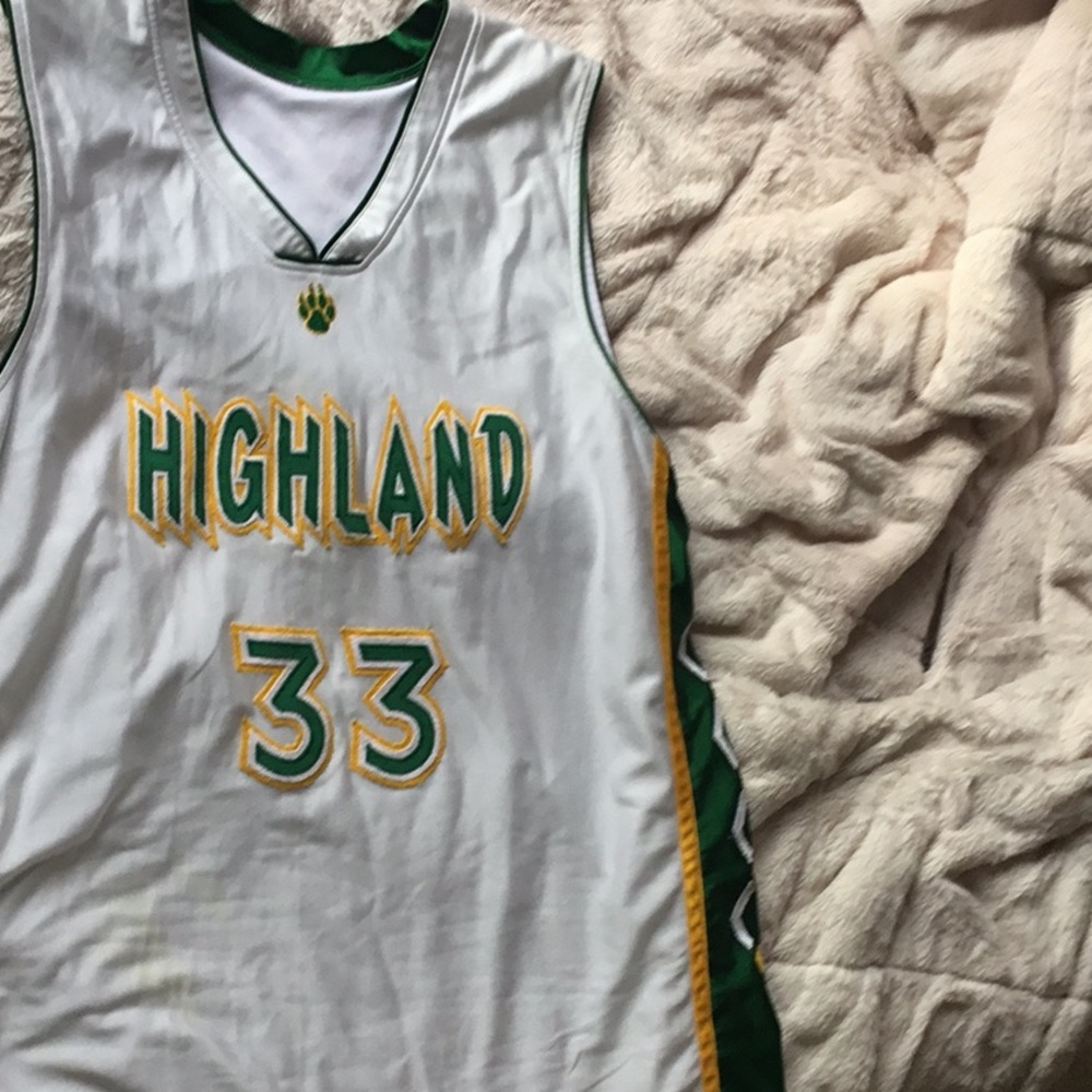 My Highland High Huskies B-ball Jersey from 2008